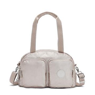 Kipling Cool Defea Metallic Schoudertassen Beige | NL 1819NW